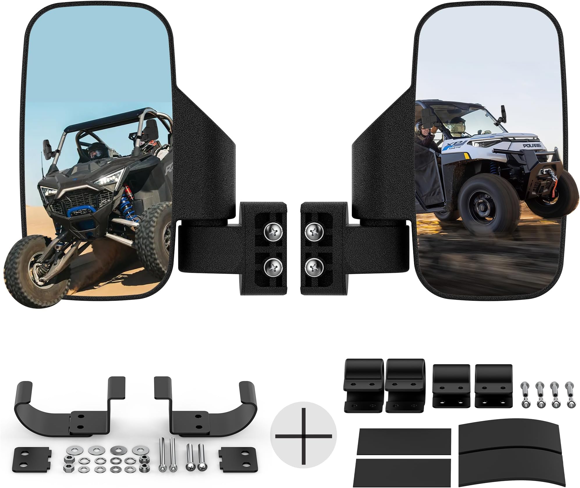 Esploratori Universal UTV Side Mirrors,UTV Mirror with Two