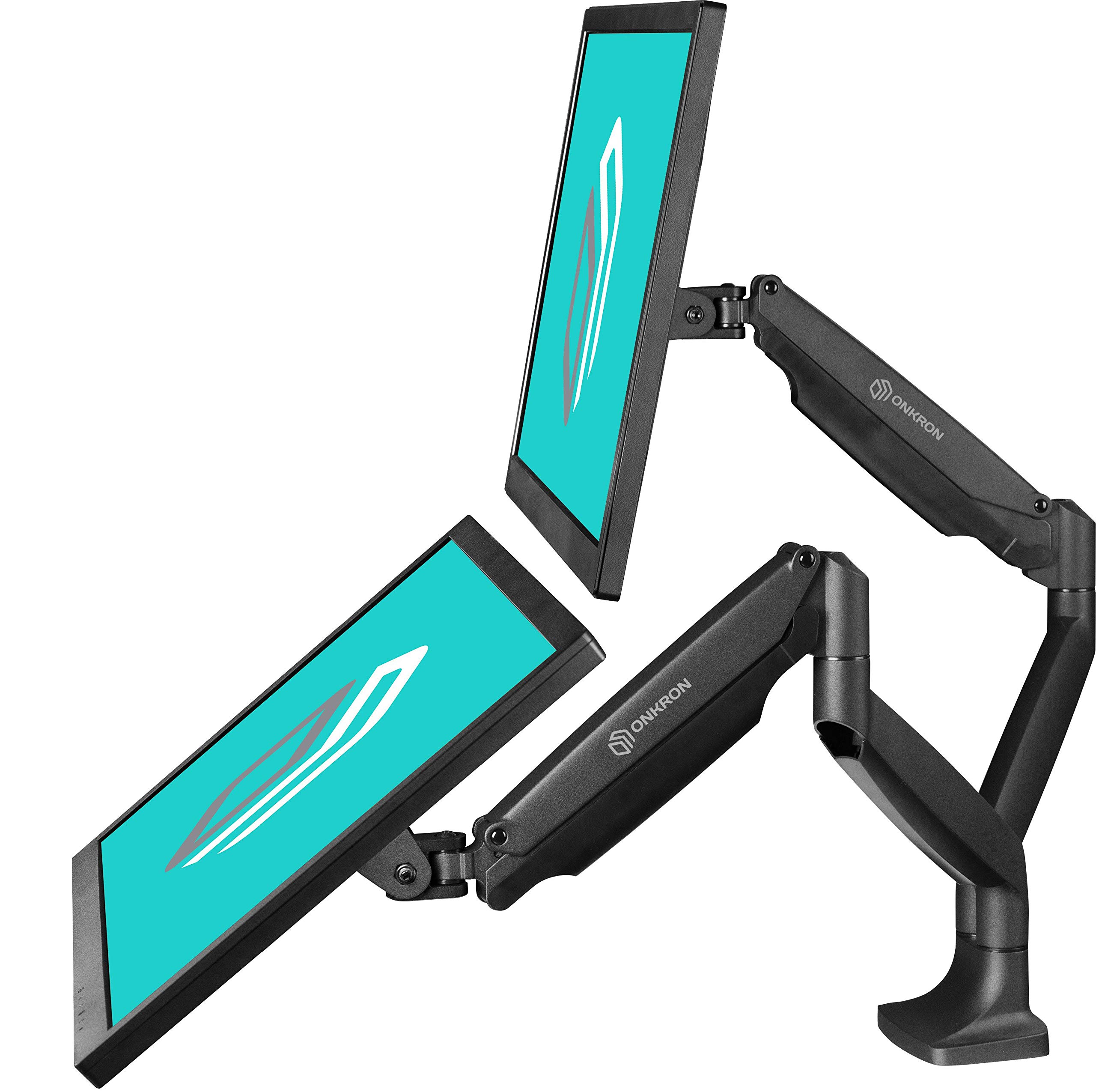 Buy ONKRON Dual Monitor Desk Mount Stand 13 to 32inch LED LCD Monitors