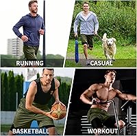 Vista 6 de 2 in 1 Mens Shorts Casual 2 Pack, Running Gym Shorts for Men 7 Inch, Workout Shorts Men with Pockets &Towel Loop