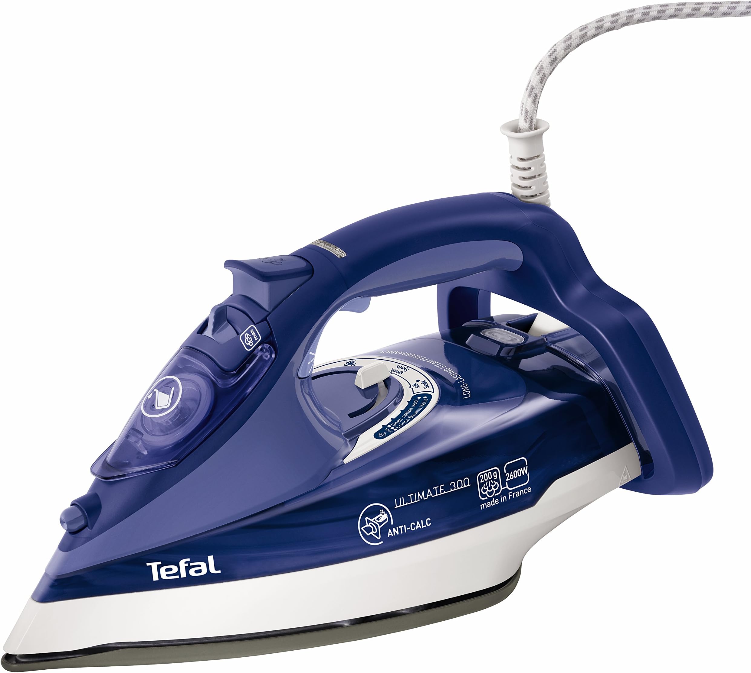 Tefal FV9630 Ultimate Anti-Calc Steam Iron, 2600 W