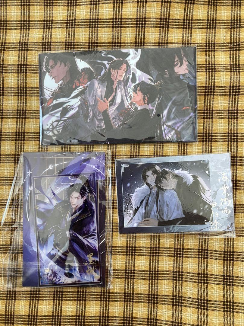 Amazon.co.jp: 二哈和他的白猫师尊(海棠微雨共归途)イラストカード