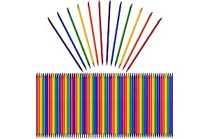 Colorful Heavy Duty Wood Sticks for Smooth Scratch Art