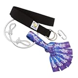 Squishy Face Studio Super Tug V2 Dog Exercise Toy with Purple/Blue Tug