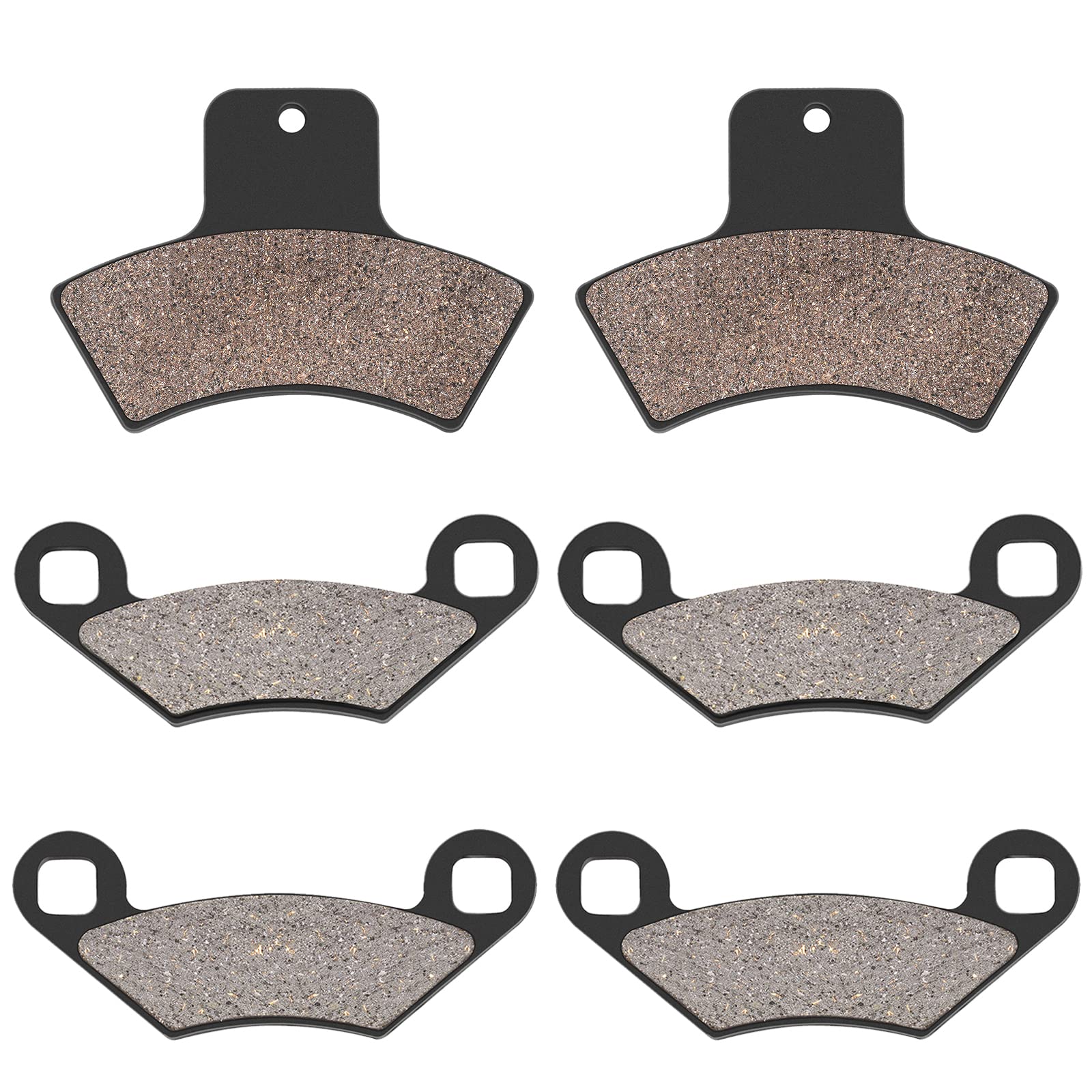 Photo 1 of 2 PACKS OF JCKLW Front and Rear Brake Pads for Polaris Sportsman 335 400 500 4X4 Ho Scrambler 400 500 Magnum 325 500 Sport 400 Trail Blazer 400 250 Diesel 455 Xpedition 425 325 Xplorer 400 250 Trail Boss 325