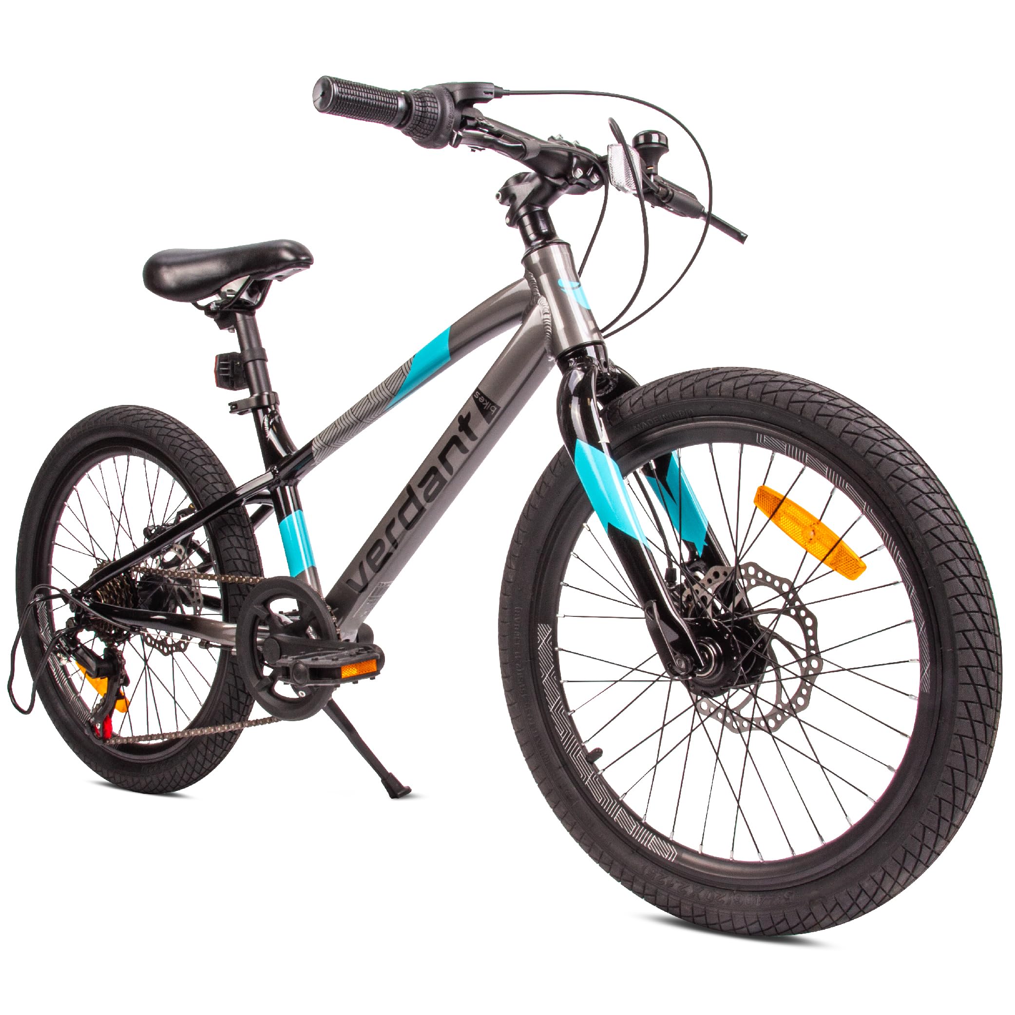 Verdant ALU Bike Bicicleta Infantil 20 Pulgadas Tamaño de Rueda a Elegir 6 velocidades Shimano Ligero Bicicleta para niños de 6 a 10 años Altura Ajustable