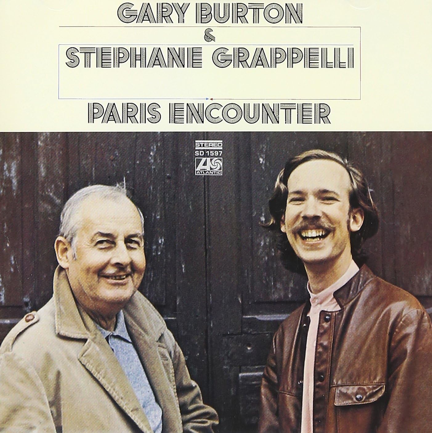 STÉPHANE GRAPPELLI GARY BURTON STEPHANE GRAPPELL - Paris Encounter - Disque CD