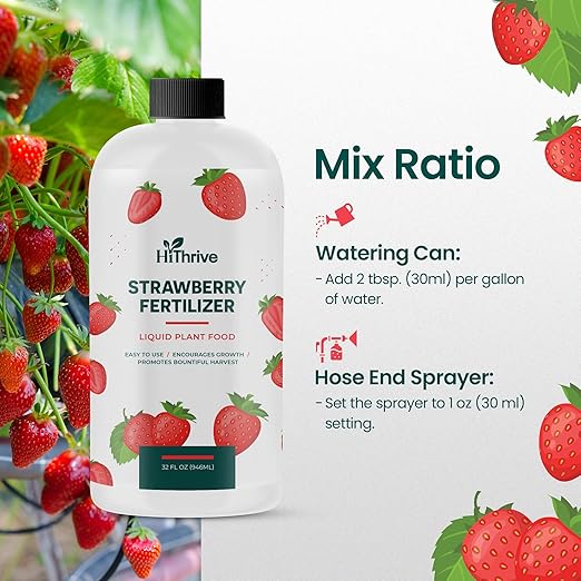 Fertilizante líquido para fresas HiThrive 32 oz miniatura 6