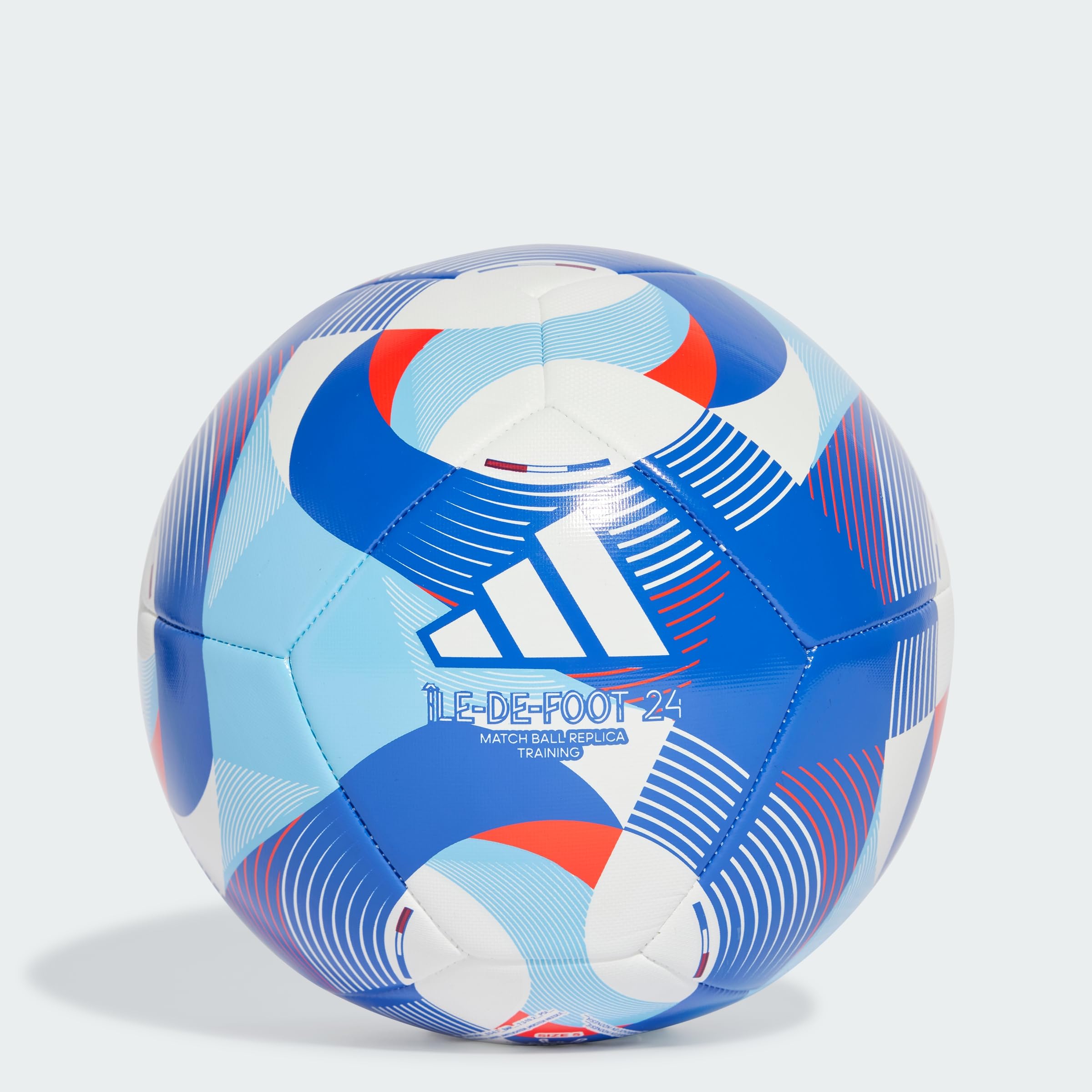 adidas Performance IW6330_3 Ballon de Football Unisexe pour Adulte Bleu Taille 3
