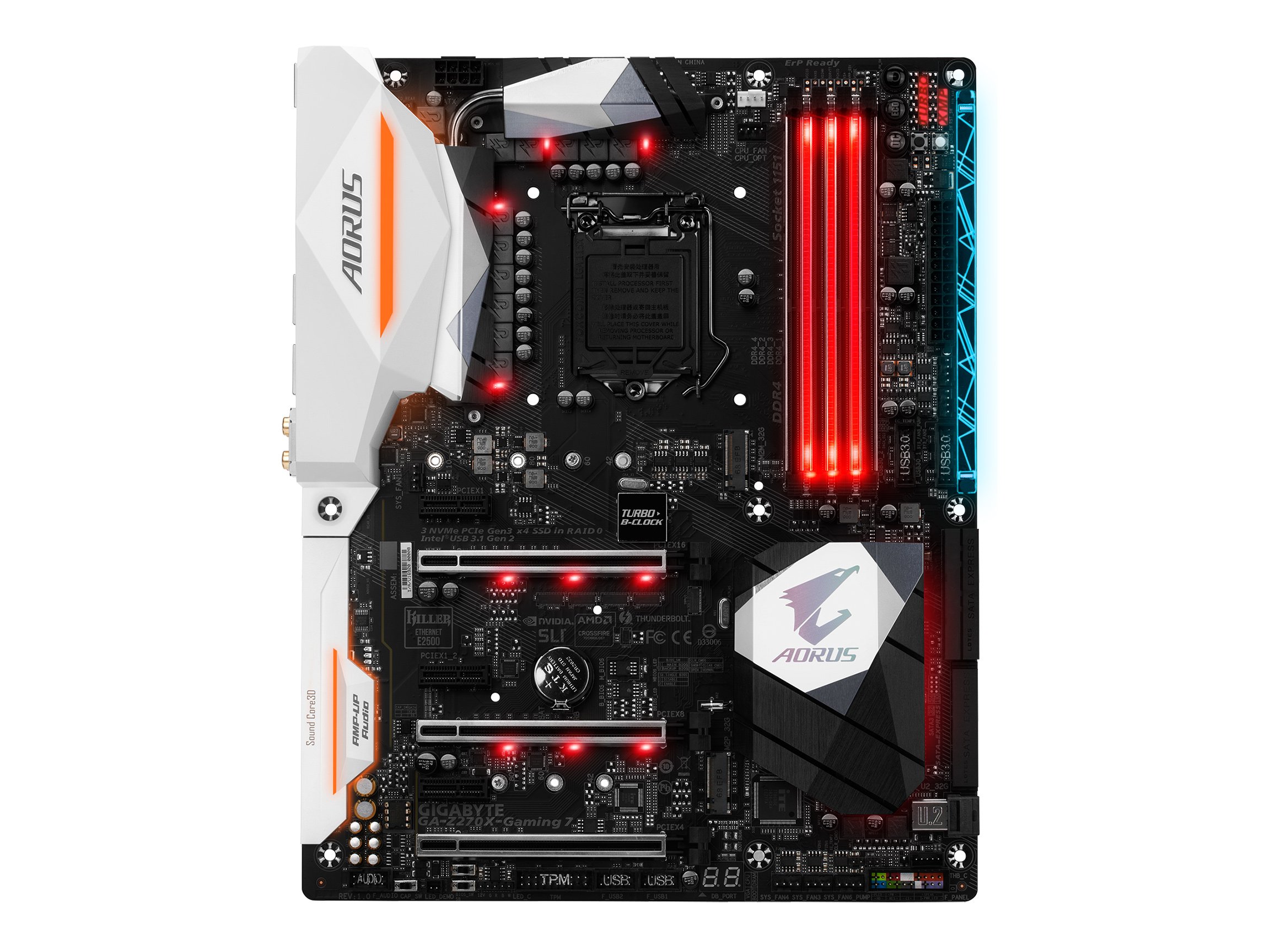 Amazon.com: GIGABYTE AORUS GA-Z270X-Gaming 7 LGA1151 Intel Z270 2