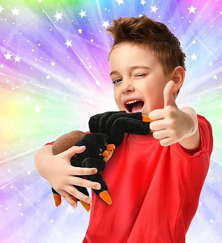 Miniatura 2 de DolliBu Animal de peluche de araña  Tarántula salvaje suave y abrazable adorable juguete de peluche para jugar lindos animales del desierto regalo