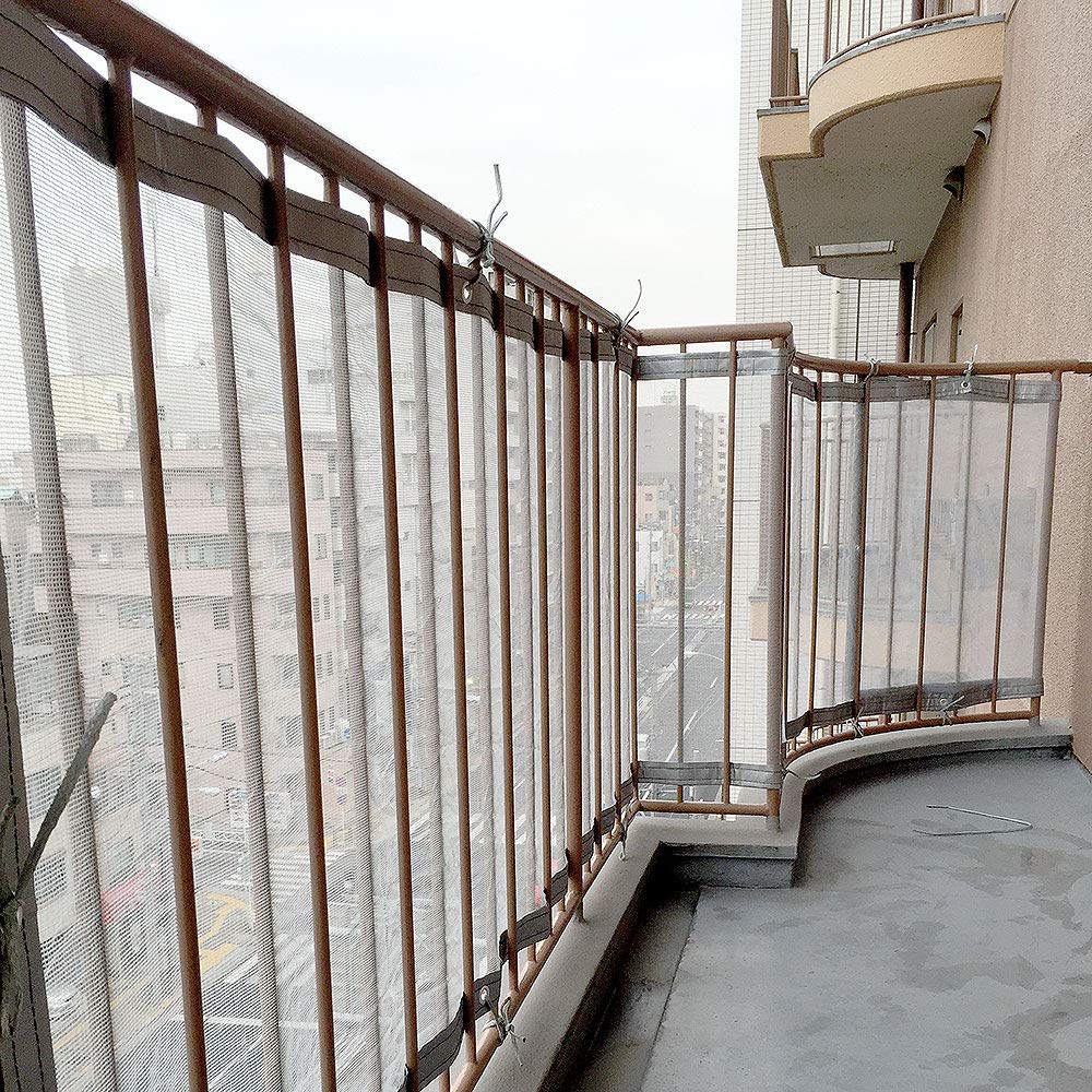 ベランダ用 Amazon | ベランダ風よけネット 90幅×5m | 園芸用ネット