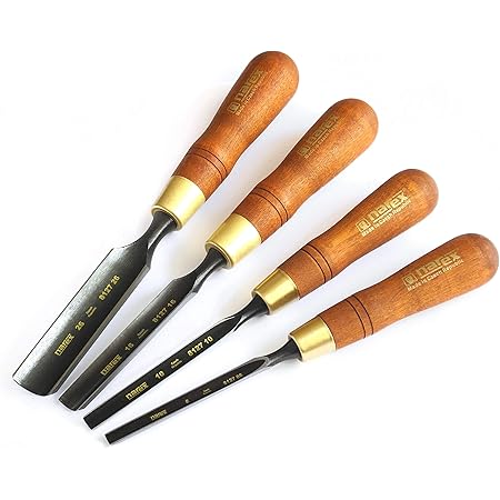 Set of 4 Narex firmer gouges PREMIUM - Wood Chisels - Amazon.com