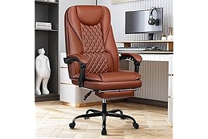 Embrace Comfort and Style with Our Brown Leather Office Chair