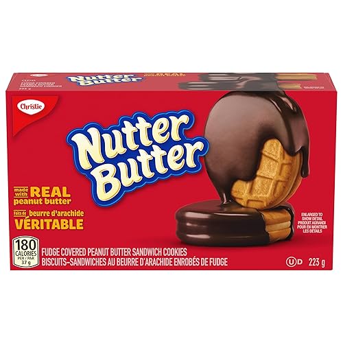 Miniatura 1 de Christie Galletas Nutter Butter Fudge, 223 g/7.9 oz (importadas de Canadá)