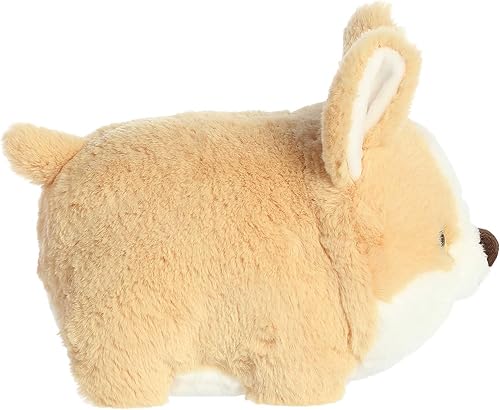 Miniatura 3 de Aurora Adorable Spudsters Colby Corgi - Animal de peluche - Abrazos reconfortantes - Compañeros juguetones - Marrón 10 pulgadas