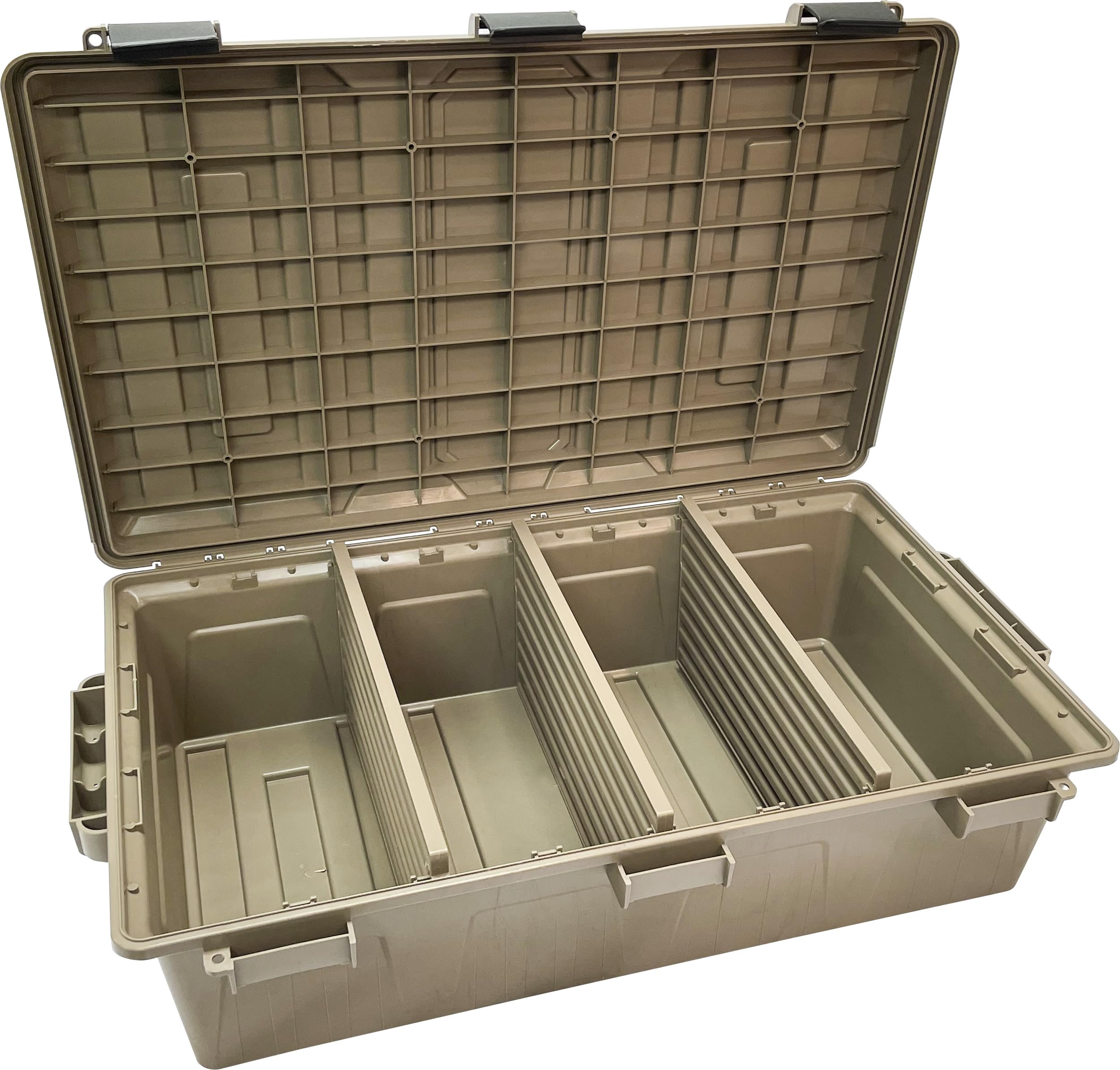 Amazon.com: MTM ACDC50, Divided Ammo Crate Utility Box, Water