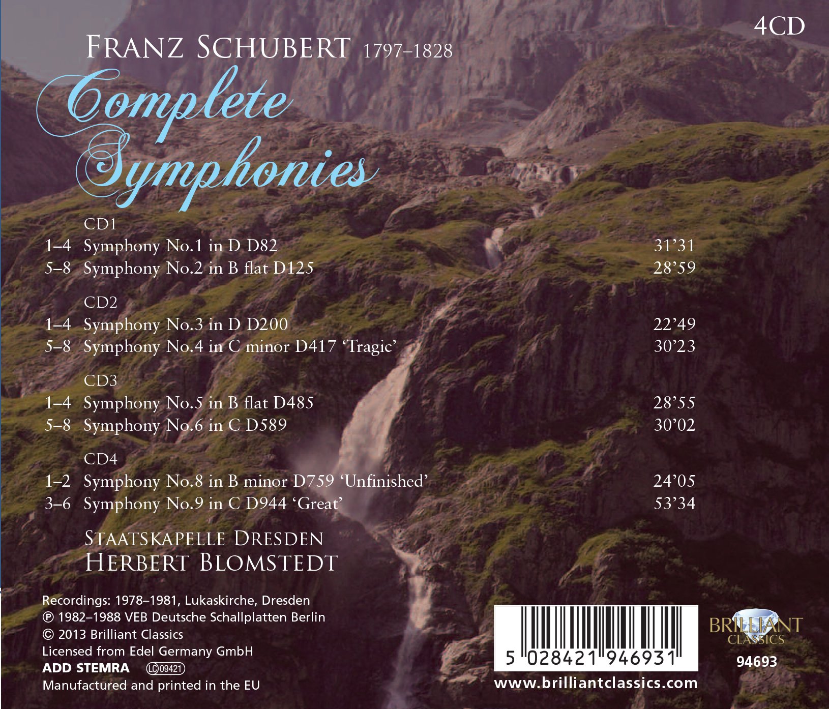 Schubert: Complete Symphonies