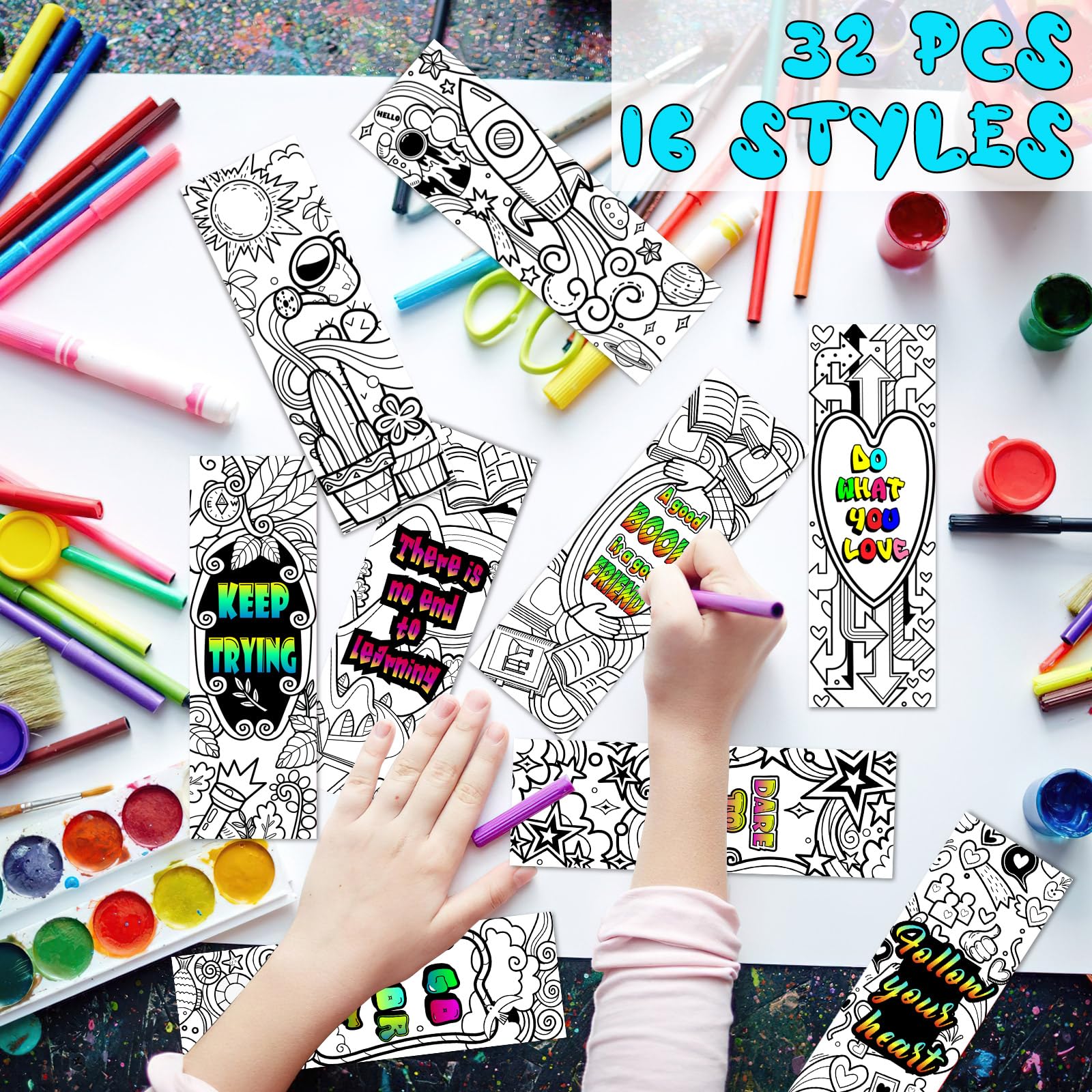 Segnalibri Fiori MWOOT - 30 Pezzi Colorati, Per Libri E Decorazione - Foto 6