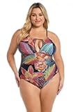High Neck Keyhole Mio One Piece Swimsuit