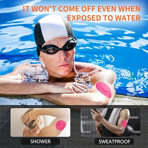 Miniatura 6 de Parches adhesivos para Freestyle Libre 3-20 cubiertas de sensor para Libre 3, impermeable, protector CGM a prueba de sudor, dura 14 días