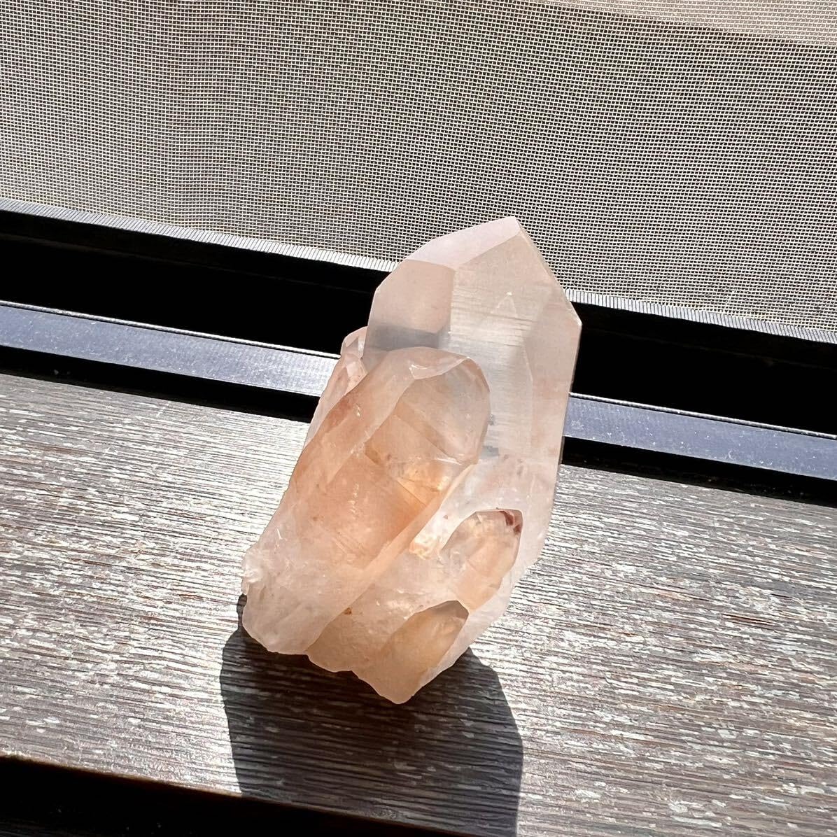 超レア ピンクレムリアン ツインポイント クリスタル クラスター