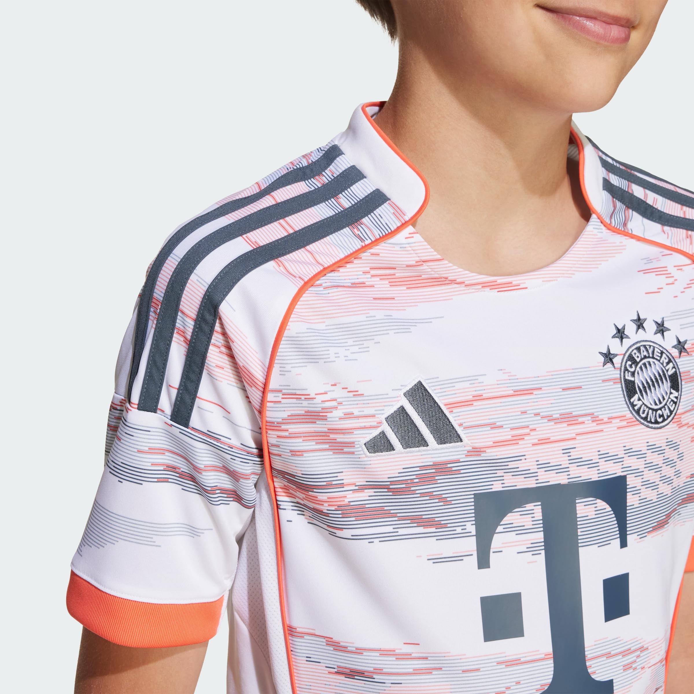adidas Performance FC Bayern Monachium koszulka Away 2025/2026 Kids biała dla dzieci