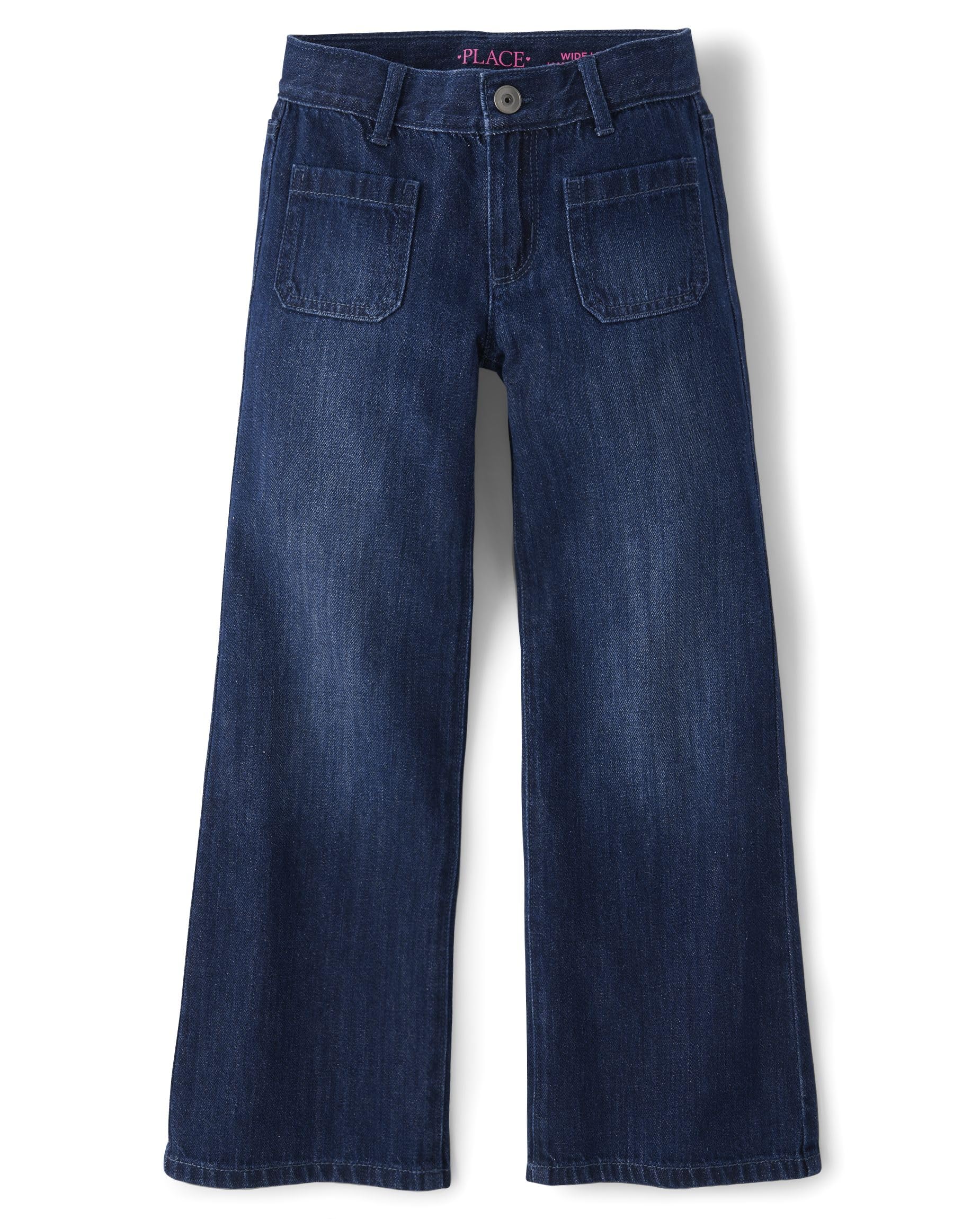 The Children's Place Girls' Wide Leg Jeans