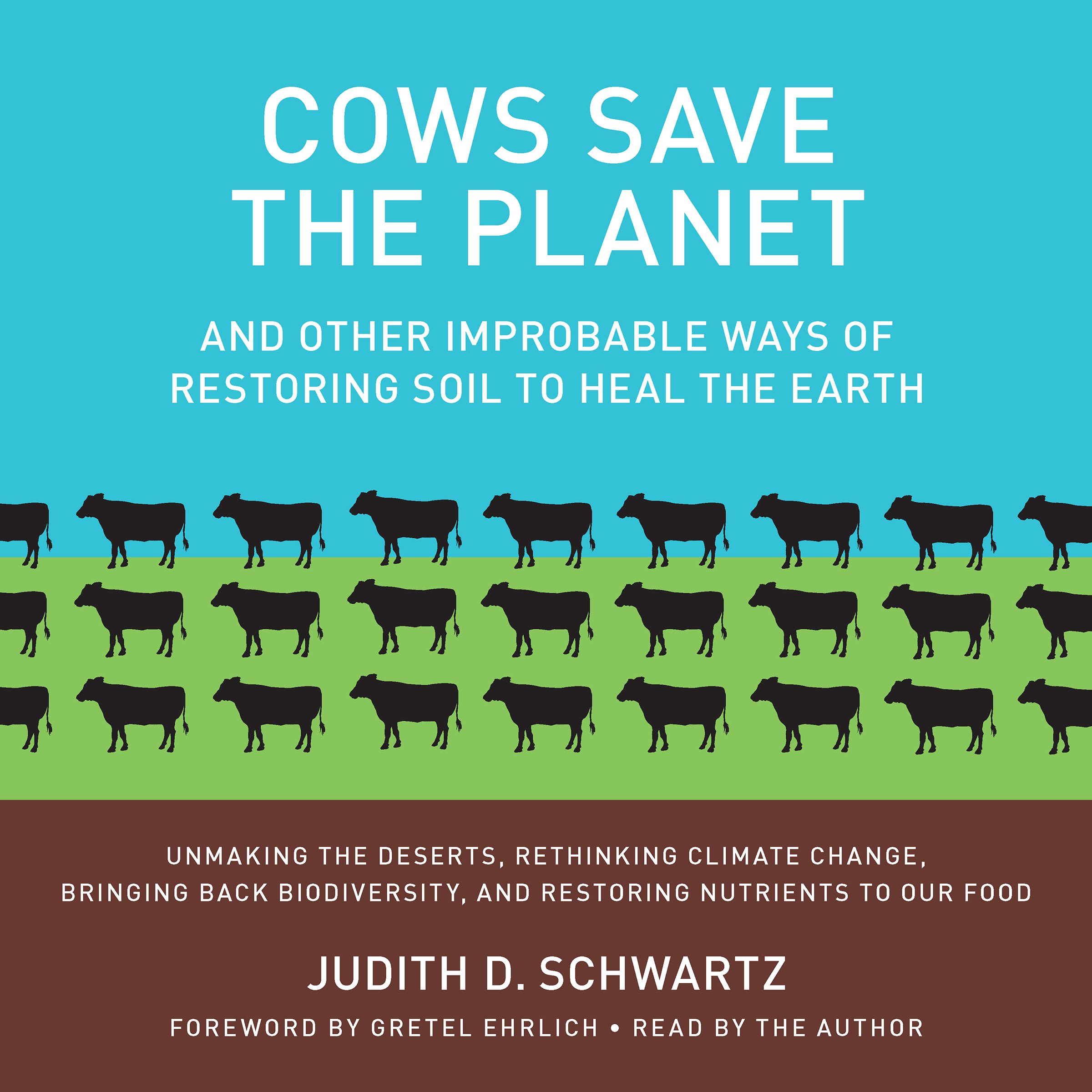 Cover art for Cows Save the Planet