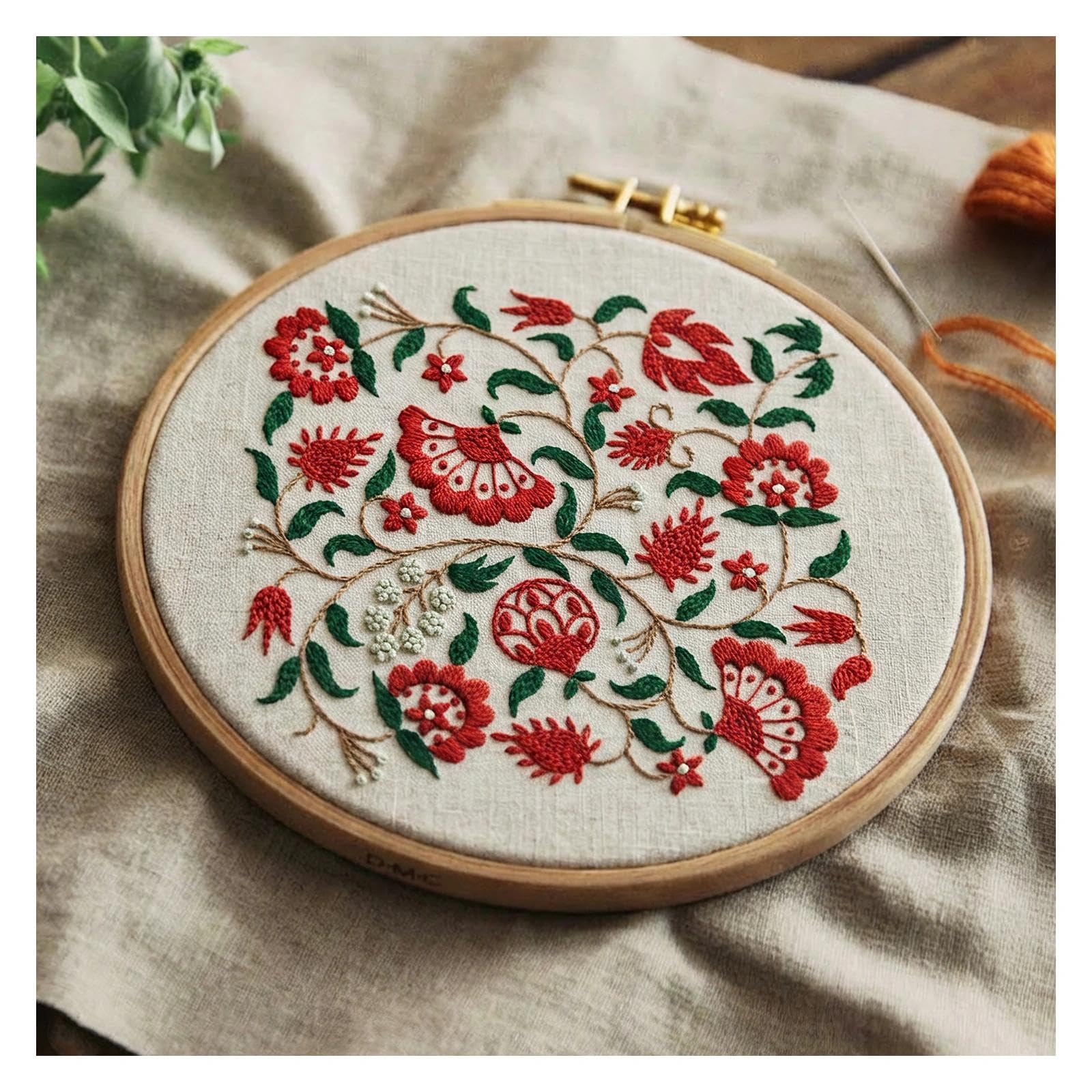Pochoir floral réutilisable pour transformer l'ambiance de votre salon