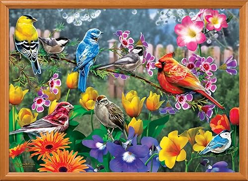 Miniatura 7 de MasterPieces Rompecabezas de 1000 piezas para adultos, familia o jóvenes, jardín matutino, 19.25 x 26.75 pulgadas