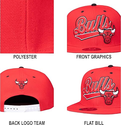 Miniatura 6 de Ultra Game Gorra de béisbol bordada 3D con logotipo de equipo para adultos