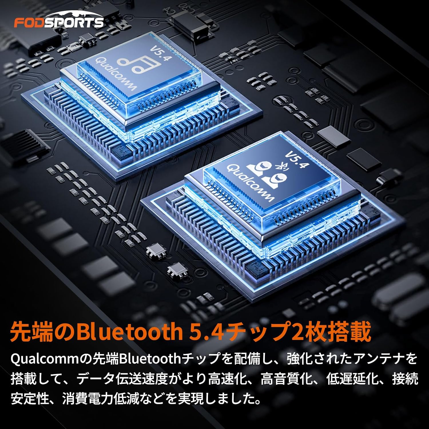 FODSPORTS FX7 Dual Bluetooth 5.4 Chips
