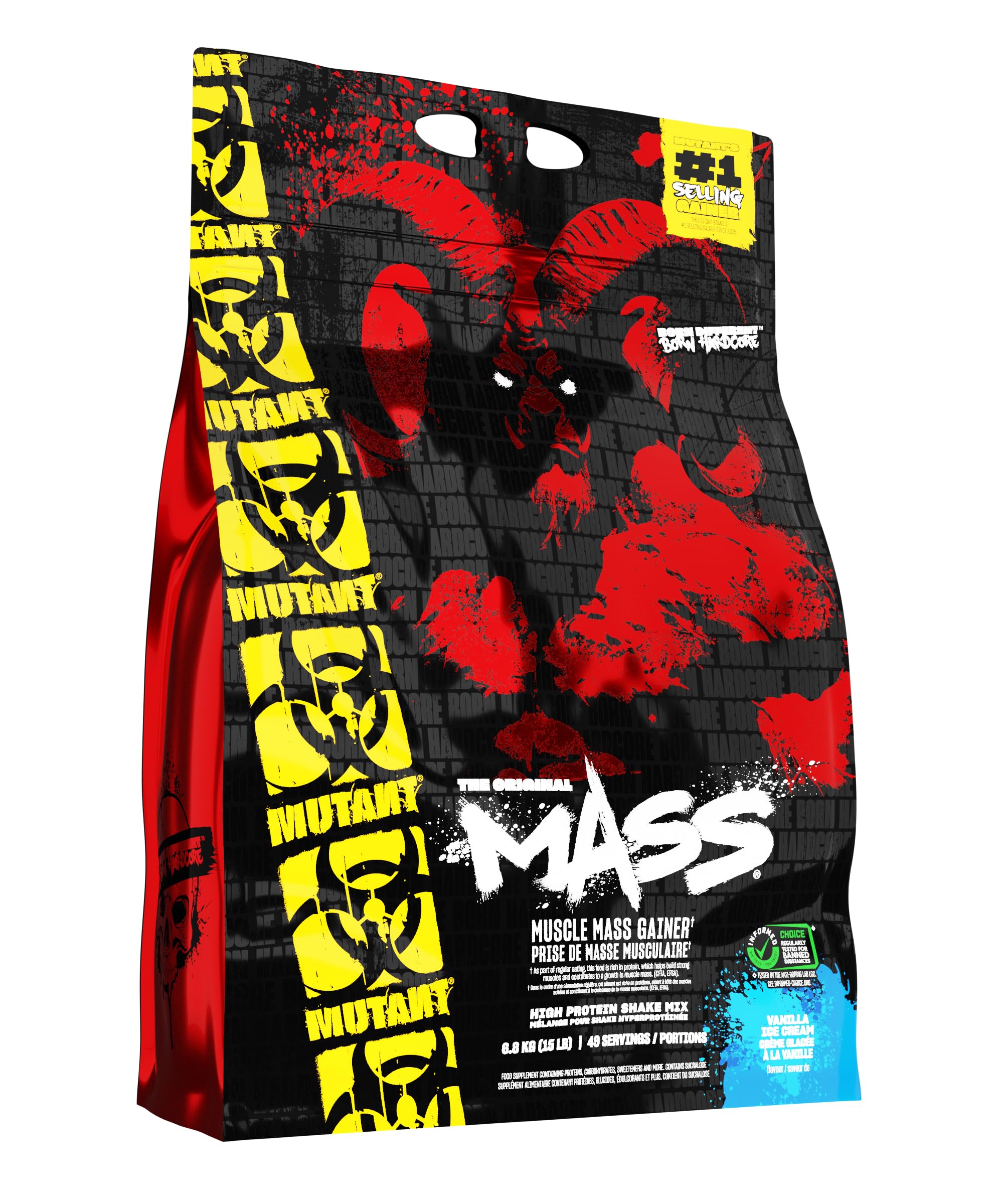 MUTANT MASS VANILLA ICE CREAM 6.8KG