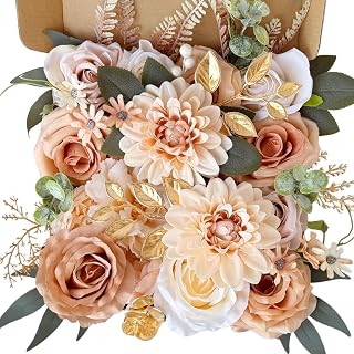 Terracotta Artificial Flowers Combo Box