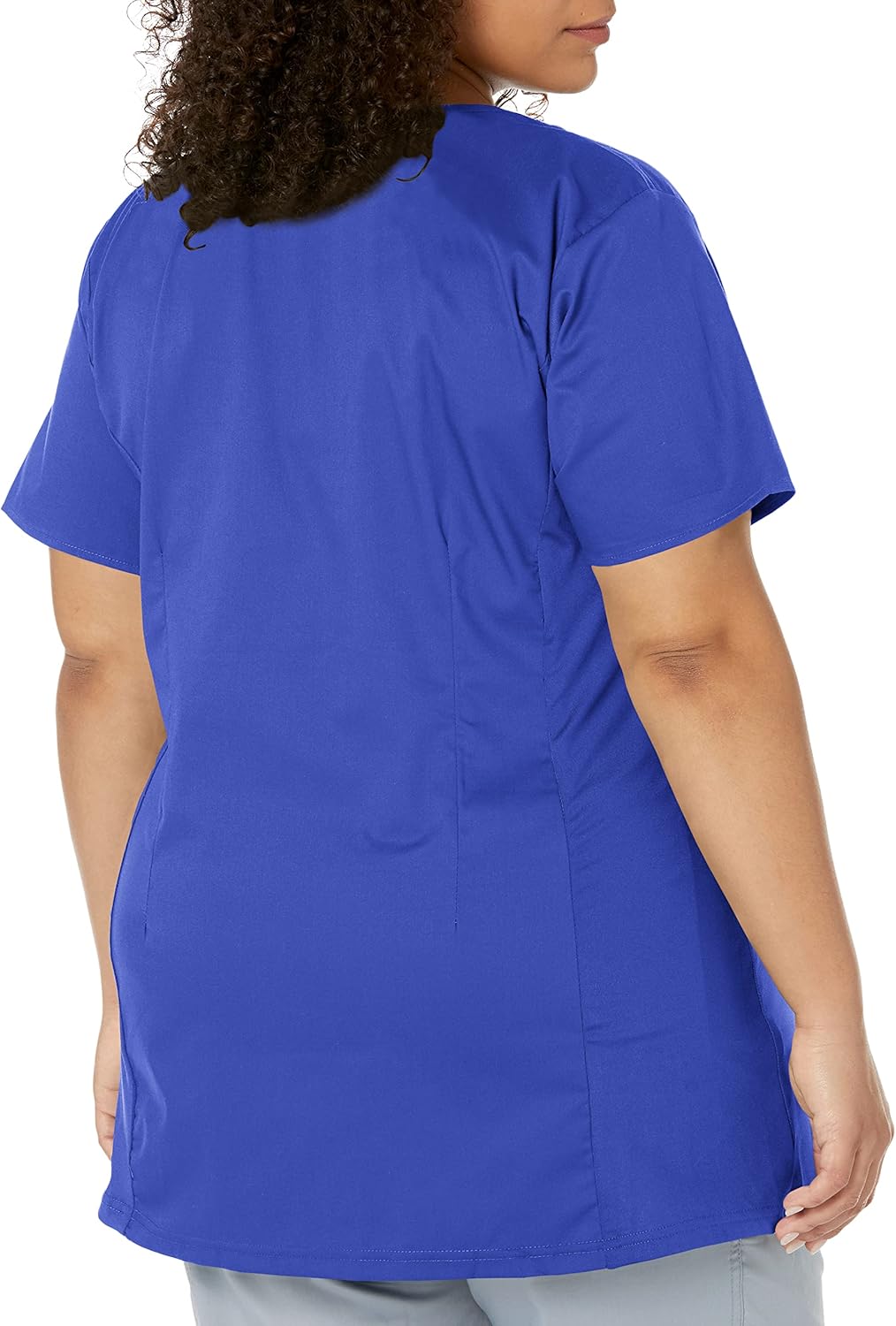 WonderWink Women's Wonderwork Maternity Top, Galaxy Blue, X-Large - Image 2