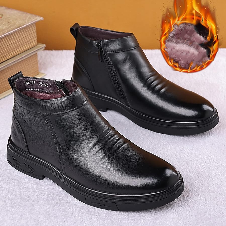 メンズビジネスシューズブーツ型・COLE HAAN (冬用/雪の日用)