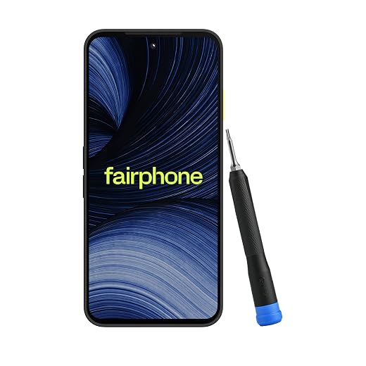 Fairphone The (Gen. 6+) 12GB/256GB Horizon Black + iFixit Schraubendreher