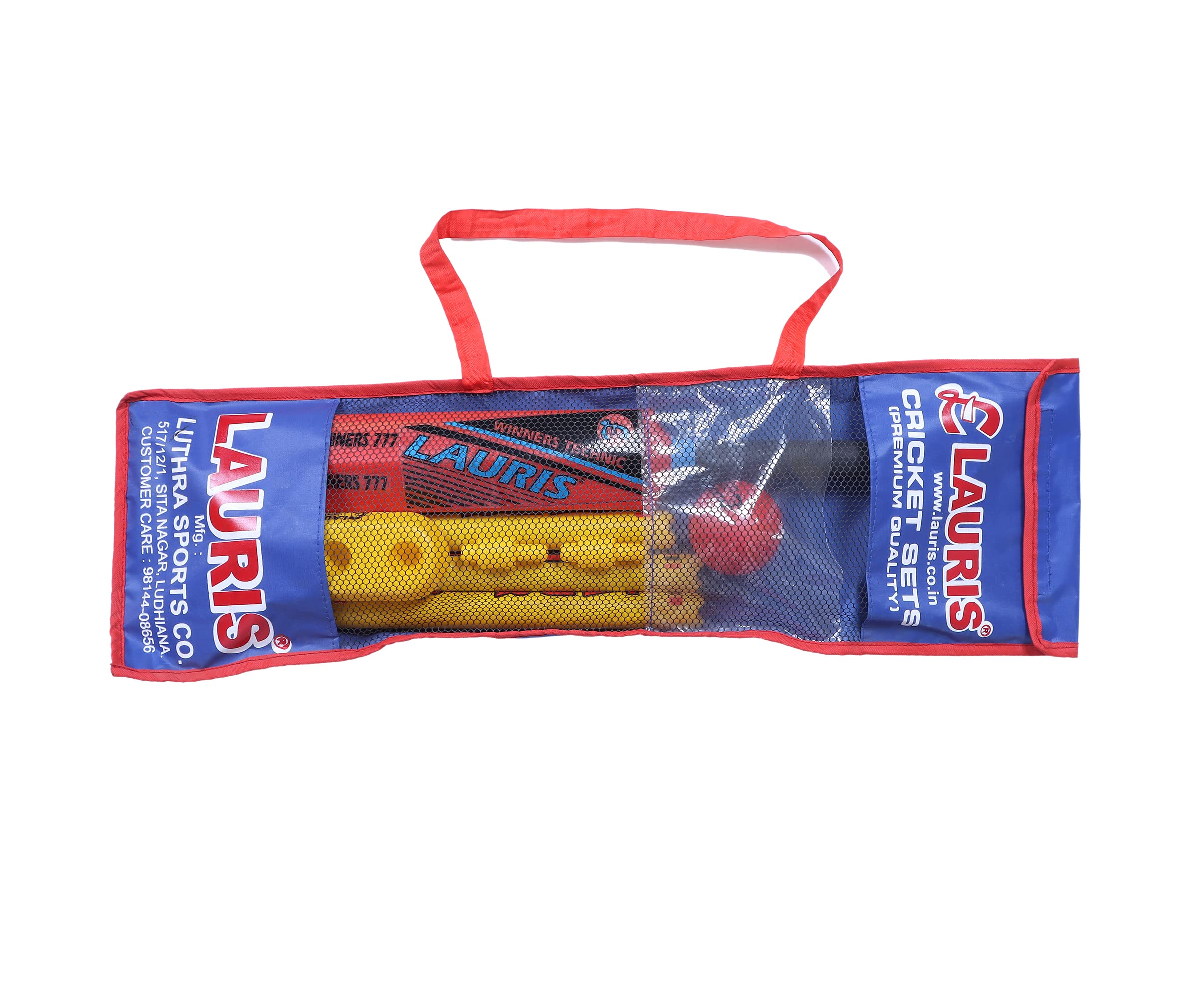 Lauris Cricket Kit Plastic Set for Kids Under 5 Years Having Stump Wickets Set Medium Size 3 pcs 24 Inches Length .2 Bails .1 Base Stand, 1 Plastic Bat Size No. 2 no.,3 Plastic Balls with tetron Bag (B09SD9VL2M) Amazon Price History, Amazon Price Tracker