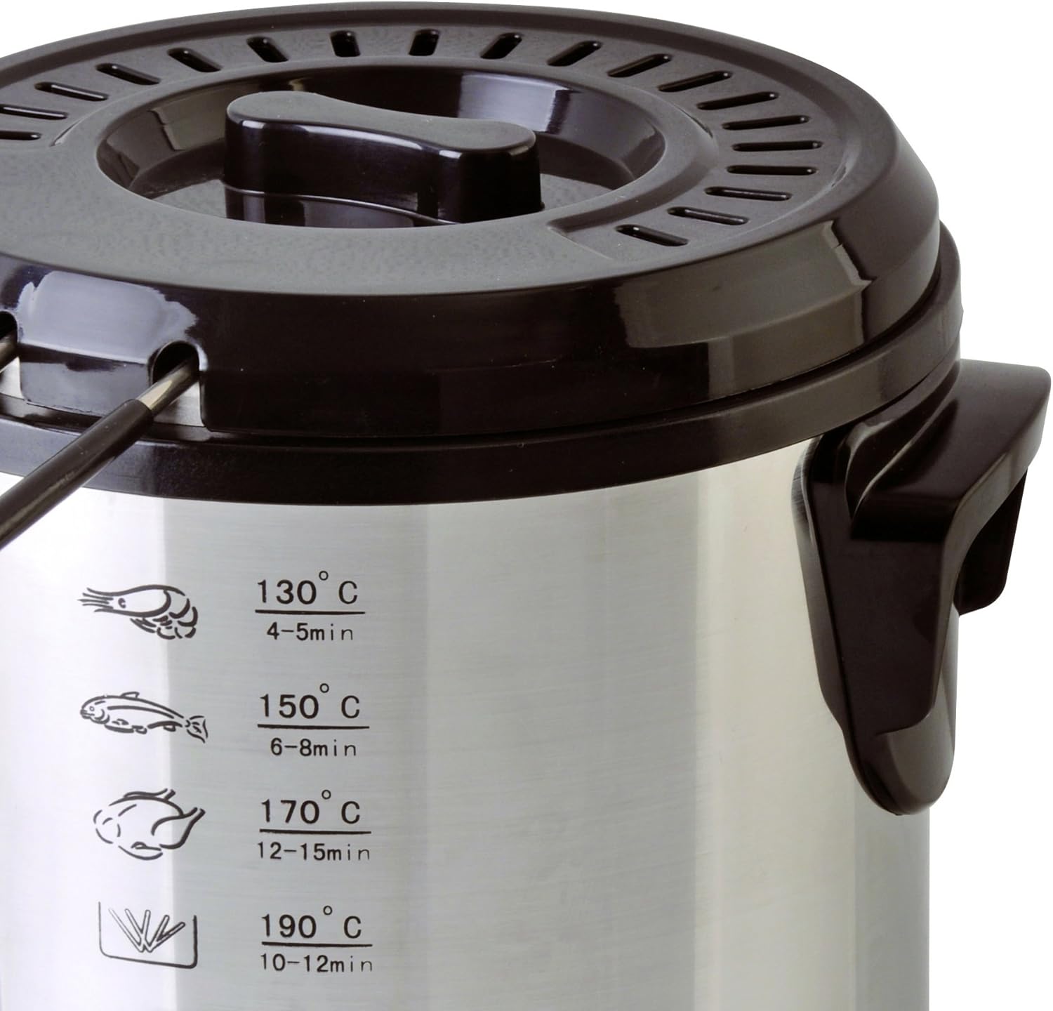 Brentwood DF-701 Electric, 1-Liter, Stainless Steel Deep Fryer, 1 Liter.