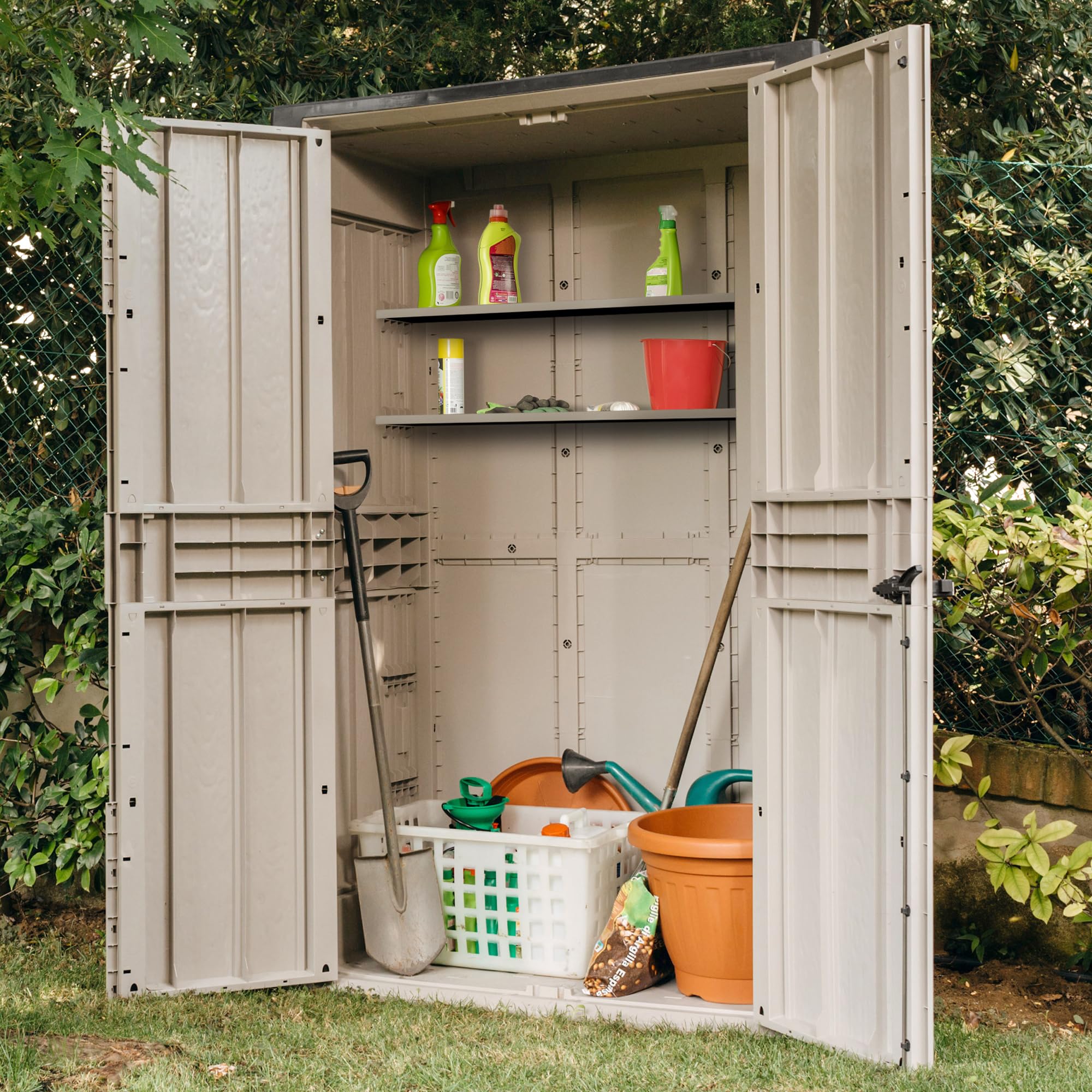 Toomax High Stora Way Outdoor Tool Chest Made of Recycled