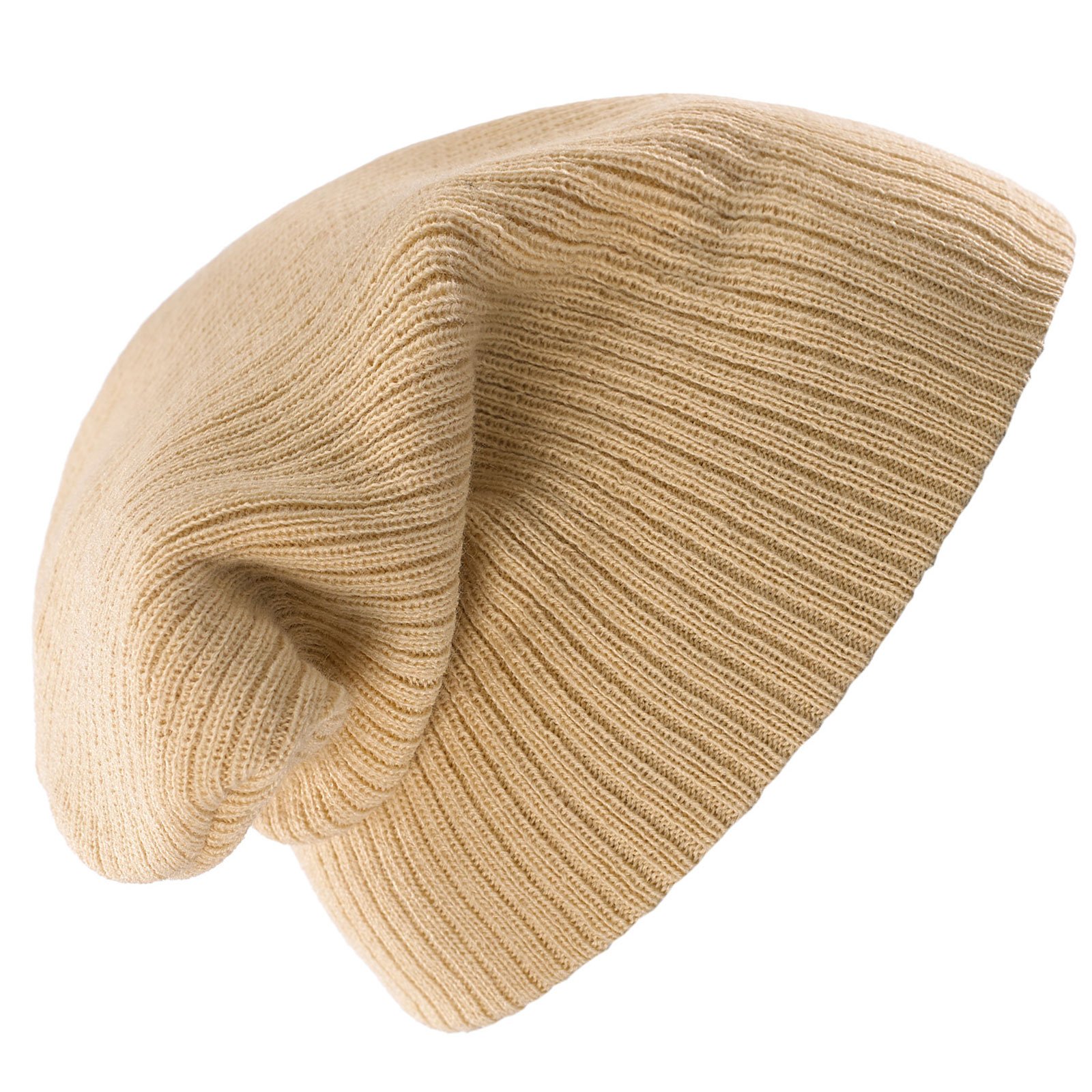 4Sold 1976 Unisex Beige Funy Slouch Beanie Fashionable Baby Kids Girls Boys Hat London Wool Knitted Winter Warm Ski Snowboard Hats 4Sold (Beige)
