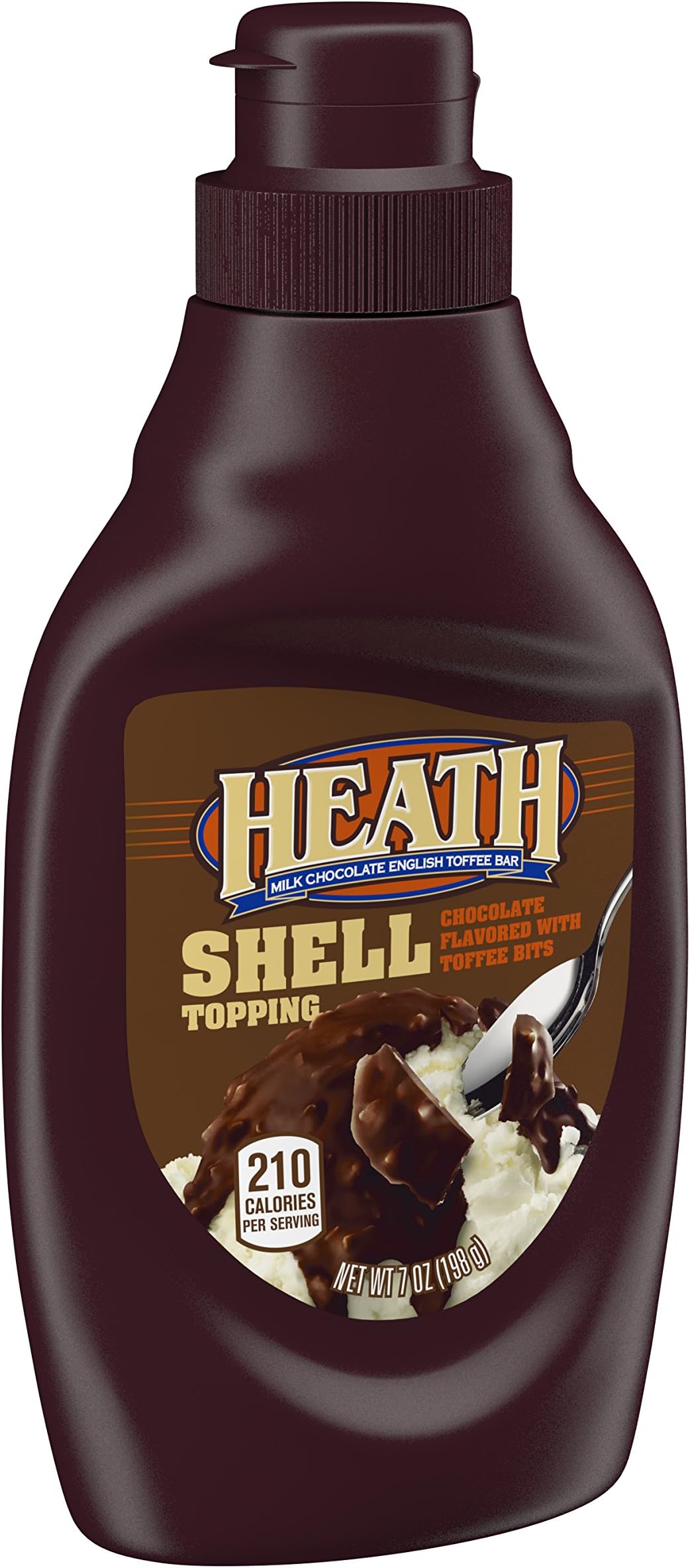 Heath Shell Topping, 7 oz