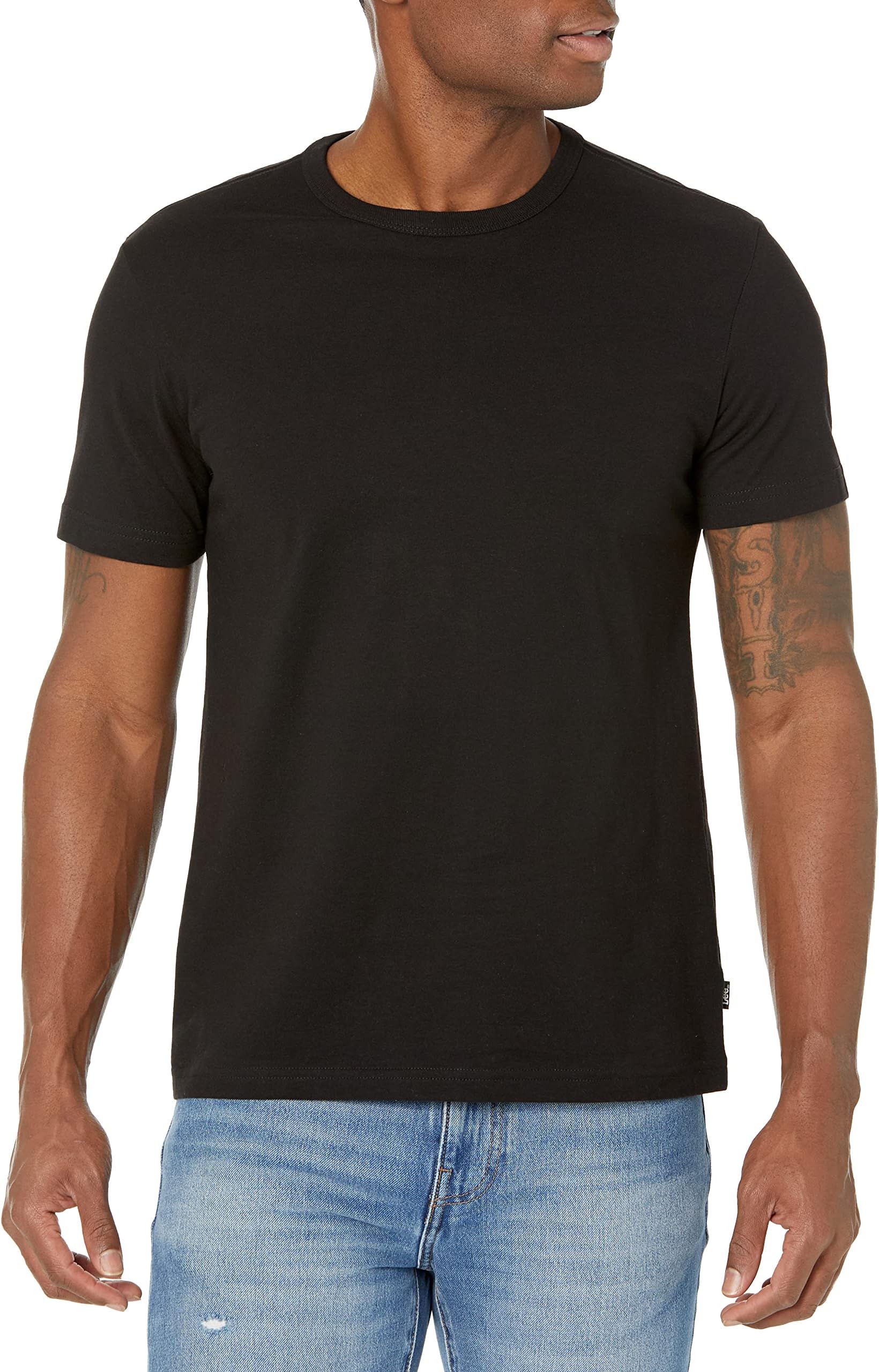 LeeMen's Short Sleeve Soft Washed Cotton T-Shirt