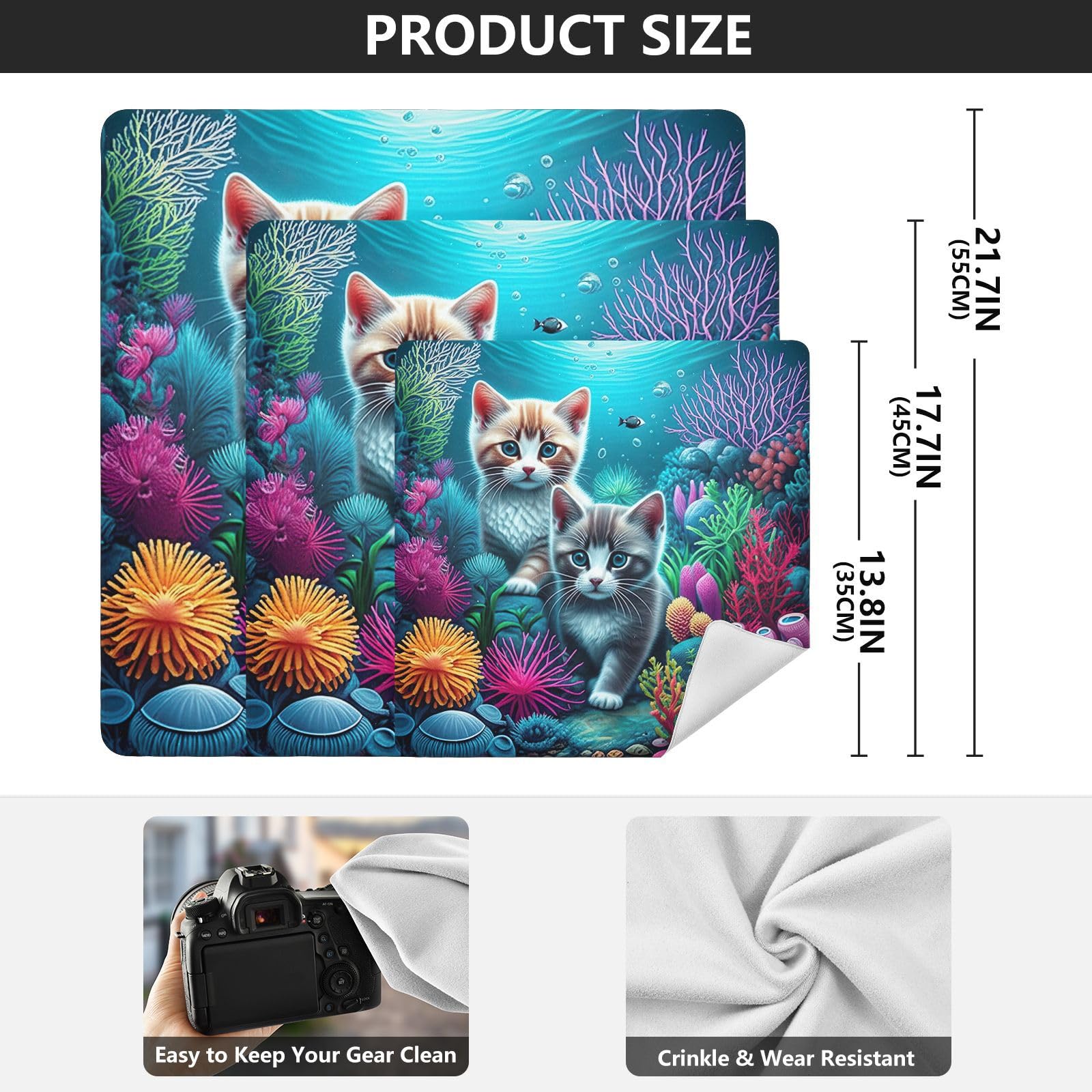 ODAWA Kittens Colorful Coral 21.7