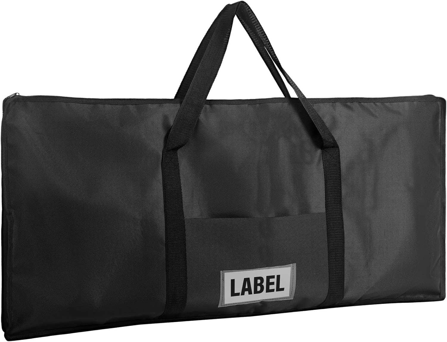 Hsei Extra Large Griddle Bag 38 x 18 x 2 Inch Extra Large Griddle Camping Storage Bag Oxford Cloth Waterproof with Reinforced Carrying Strap for BBQ Grilling Stove RV Camping Accessories, Black