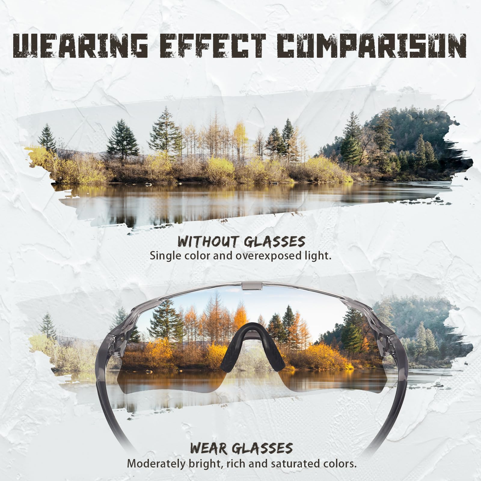 Gafas de ciclismo polarizadas para hombres y mujeres, para jóvenes, UV400, para bicicleta de montaña, ciclismo, MTB, correr, pesca, béisbol