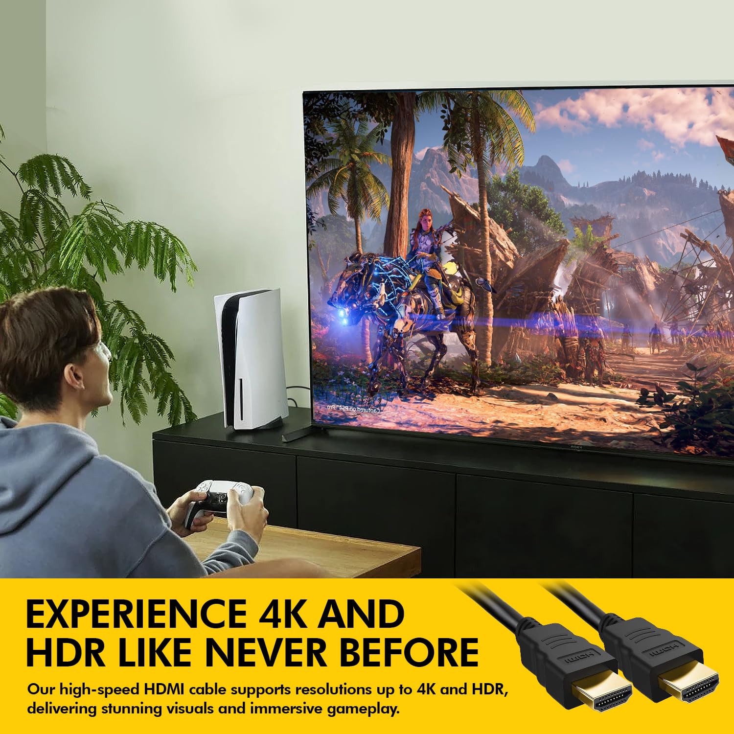 Amazon.com: BRENDAZ PS5 Compatible Set of Cables - HDMI 8K Cable