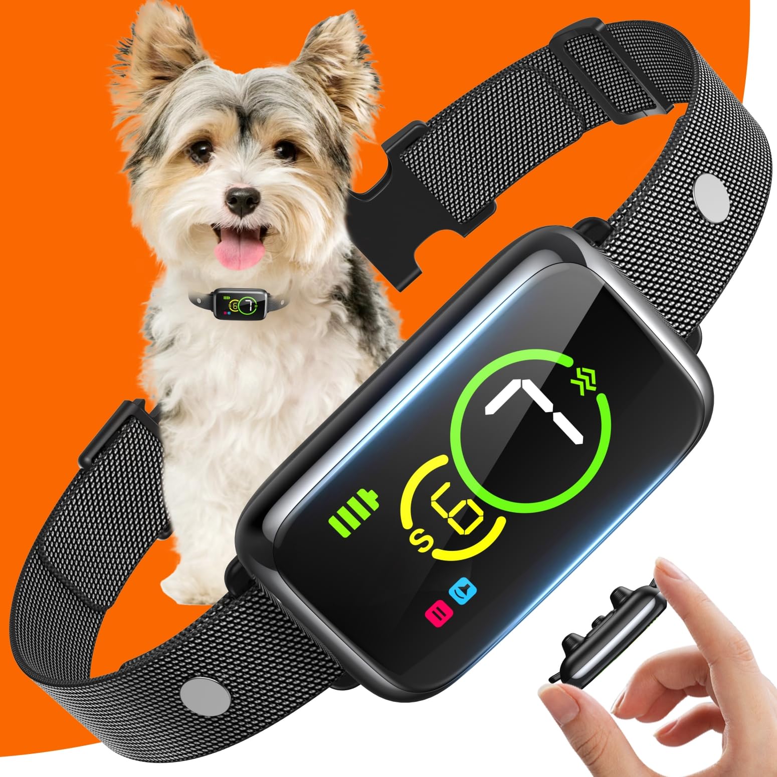 NQQHNN Smart Anti Bark Collar
