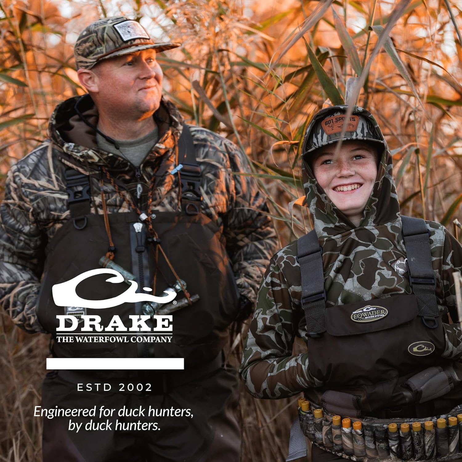 Drake Waterfowl Youth MST Eqwader DW3020 1/4 Zip Hunting Waterproof Breathable Fleece Lined Warm Jacket with Multiple Pockets - Image 6
