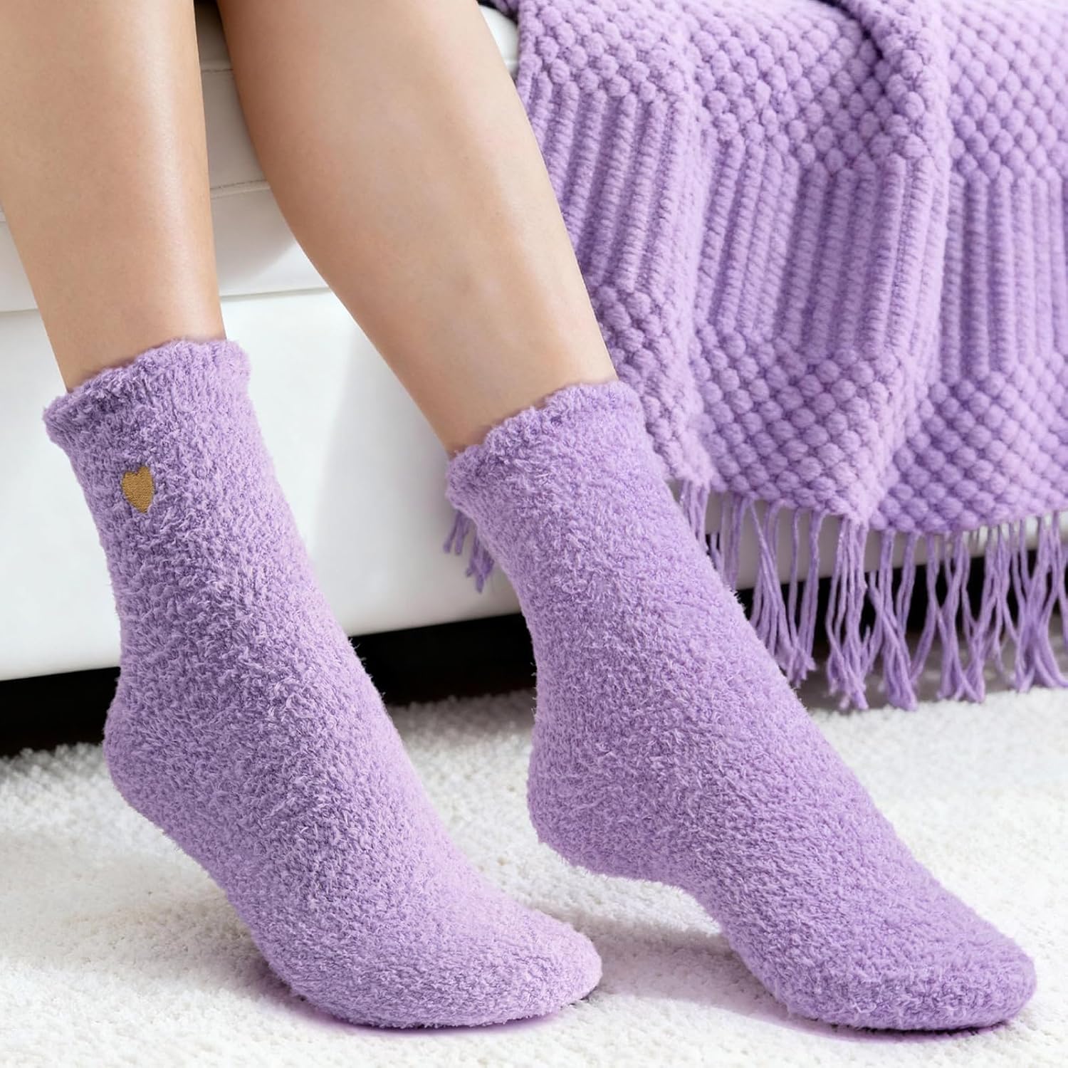 Valentines Day Gifts for Her, Self Care Get Well Gifts, Lavender Relaxing Spa Gift Basket Care Package w/Blanket, Birthday Mothers Day Gifts for Women Mom Wife Girlfriend Sister Aunt Daughter Friends - Image 8